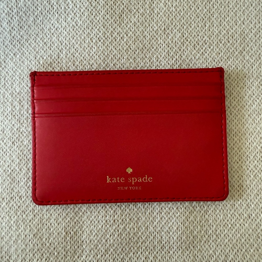 Kate Spade Red Card Case - Picture 2 of 2